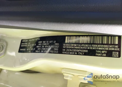 2021 Jeep Renegade Latitude Fwd from USA, damaged, VIN ZACNJCBBXMPN30699